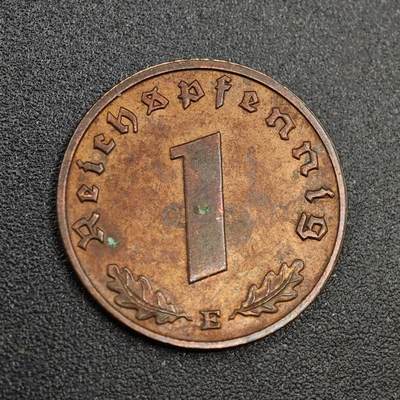 【淘币小摊】实时拍第八百零二拍   散币场   满百包邮可预留二周 每周一统一发货   - 德国1939年1芬妮铜币