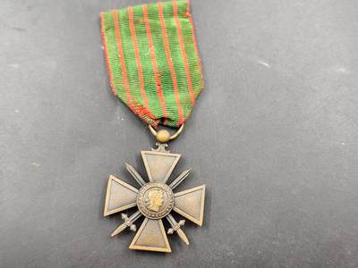 11月18日奖章钱币专场（明天晚上继续更新，太累了今天） - 法国一战战斗十字奖章