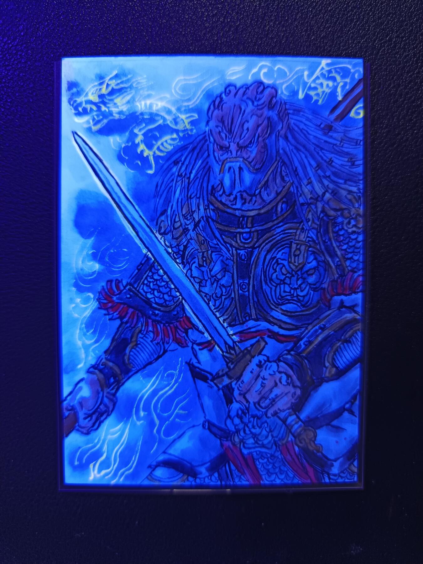 天玑星卡拍第141期《11.24周一截拍》持续收拍收评中 满赠卡需备注 【手绘卡】梦溪工作室 走近科学 张先军 铁血战士版 三国五虎 手绘卡