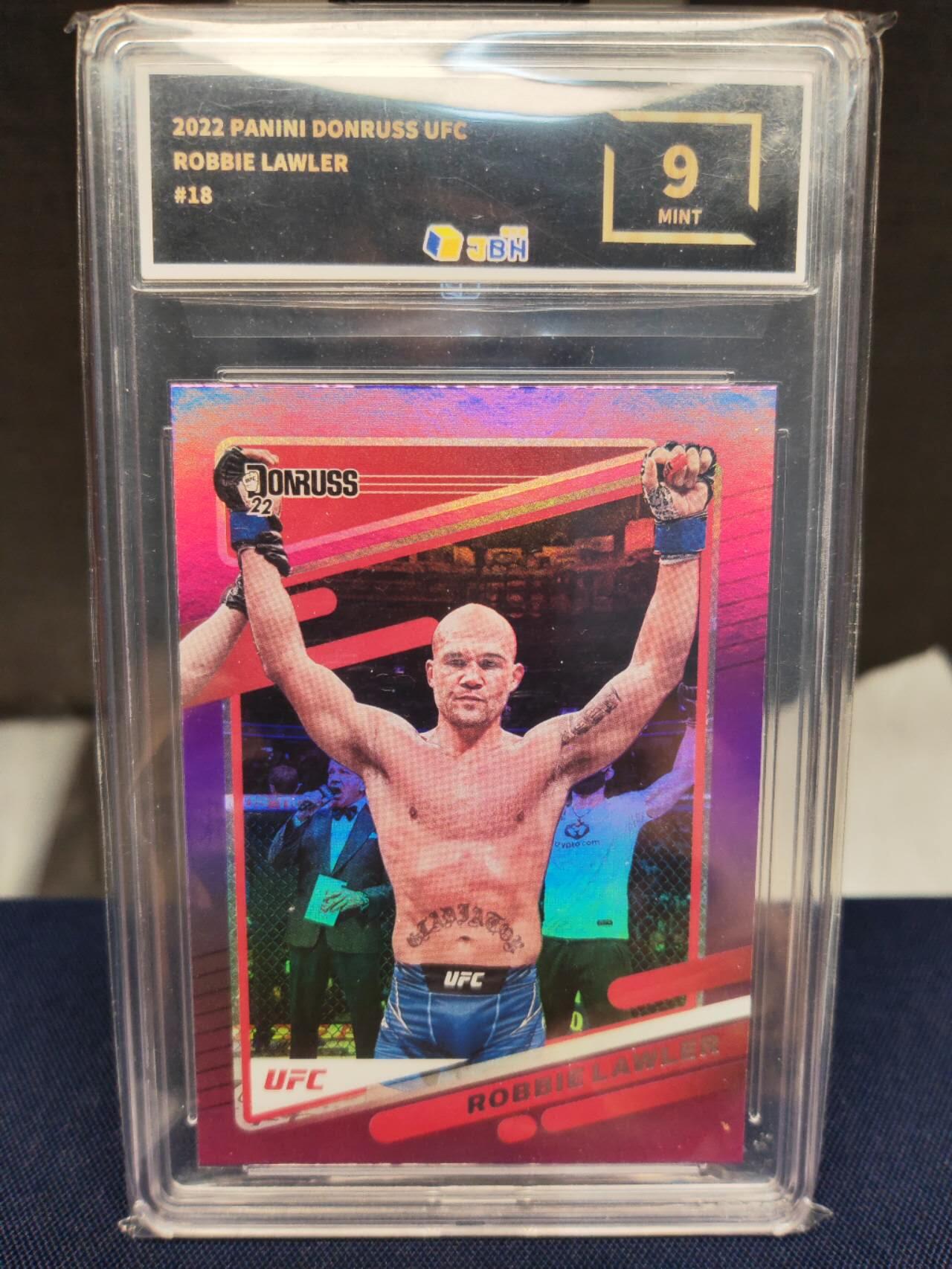 阳大大卡牌拍卖第83期（持续收拍品，周六晚上九点截拍，进群福利早知道） PANINI DONRUSS UFC  罗宾