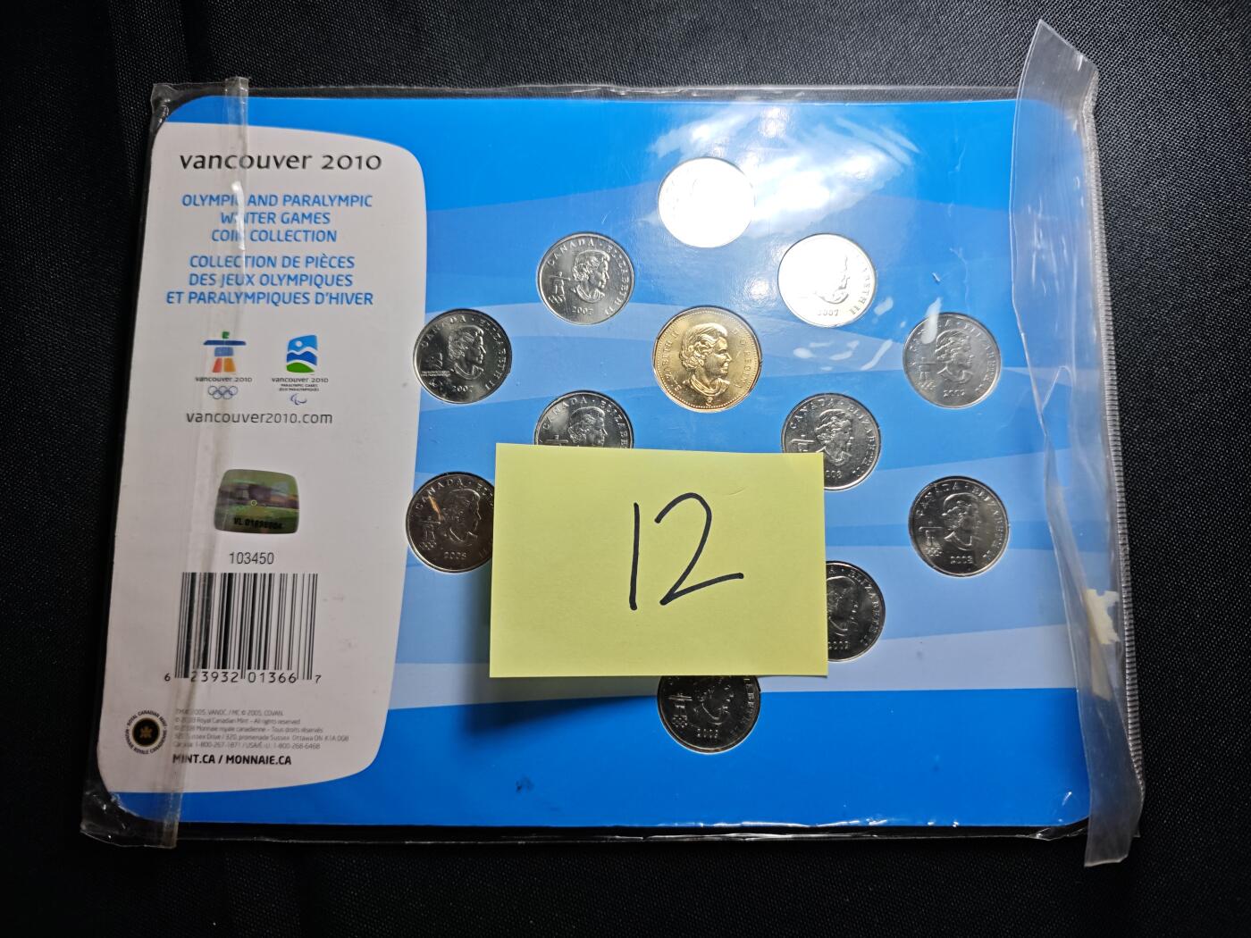 KK钱币收藏小铺 （套币 好品/批量散币 银币）专场  2月预留时间 周末发货  加拿大奥运纪念套币 含14枚纪念币