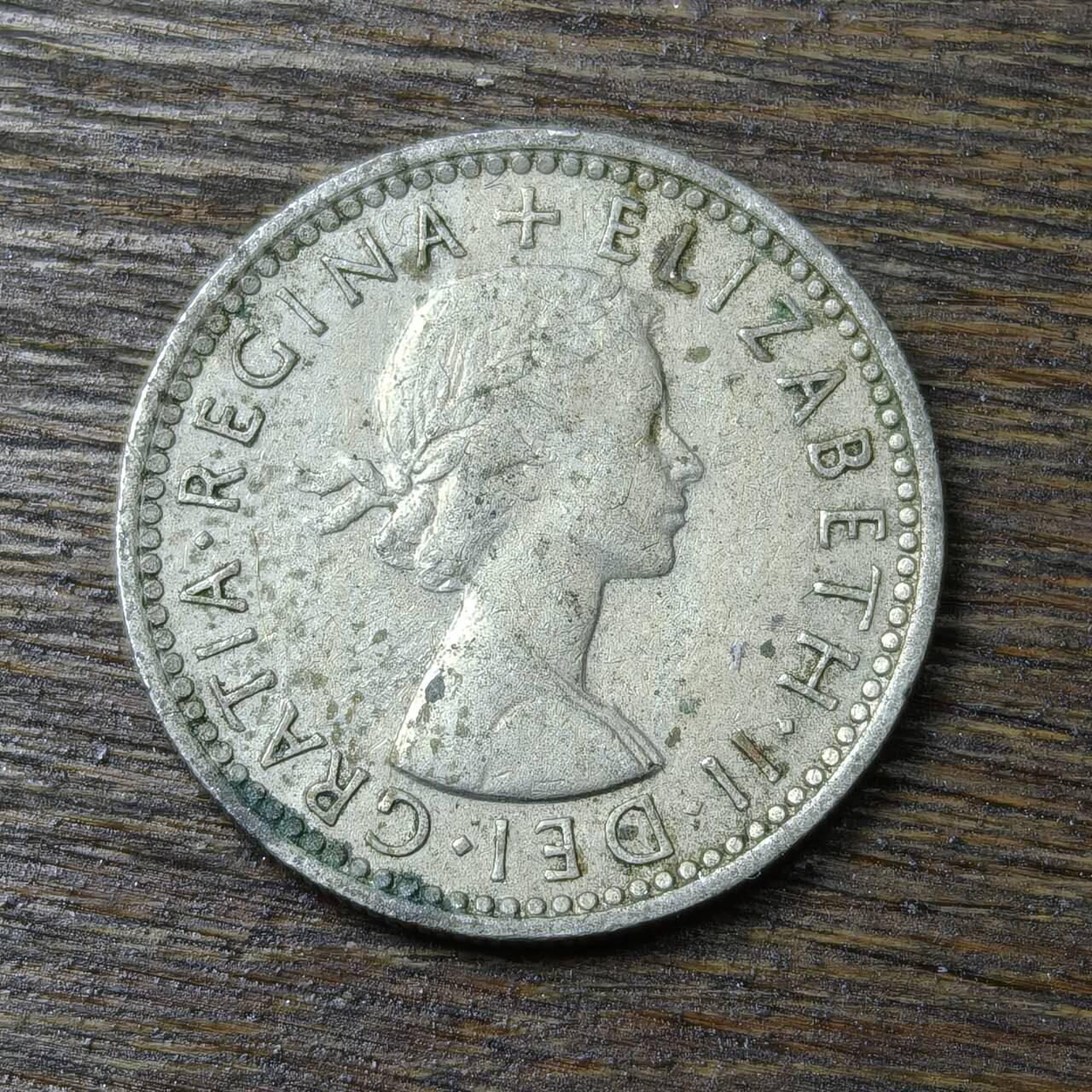 【铜匠收藏】★第132场★散币场，无佣金，30包邮。不满30元，支付5元运费。《接受代拍 代送NGC评级》 1958年 英国 6便士 幸运币