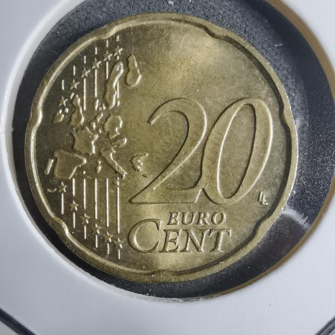 沼泽如烟--第909场 2002年20欧分