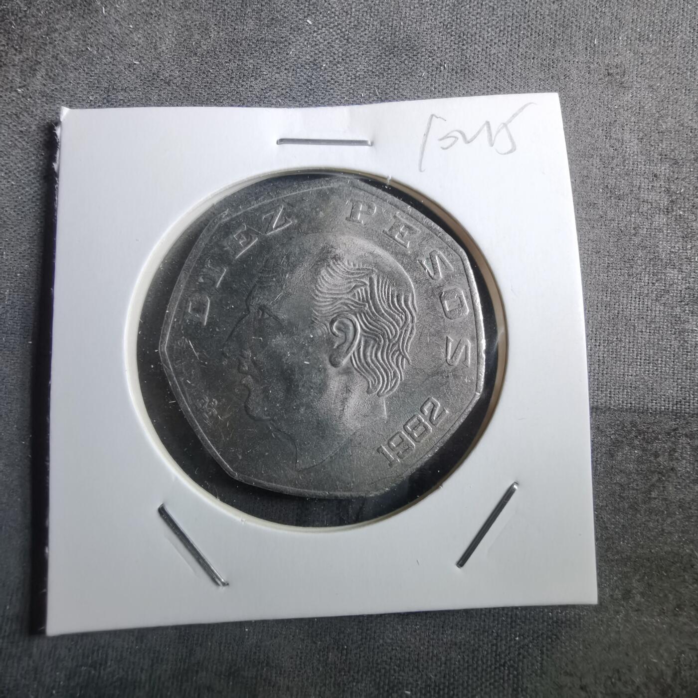 沼泽如烟--第910场 墨西哥1982年10比索