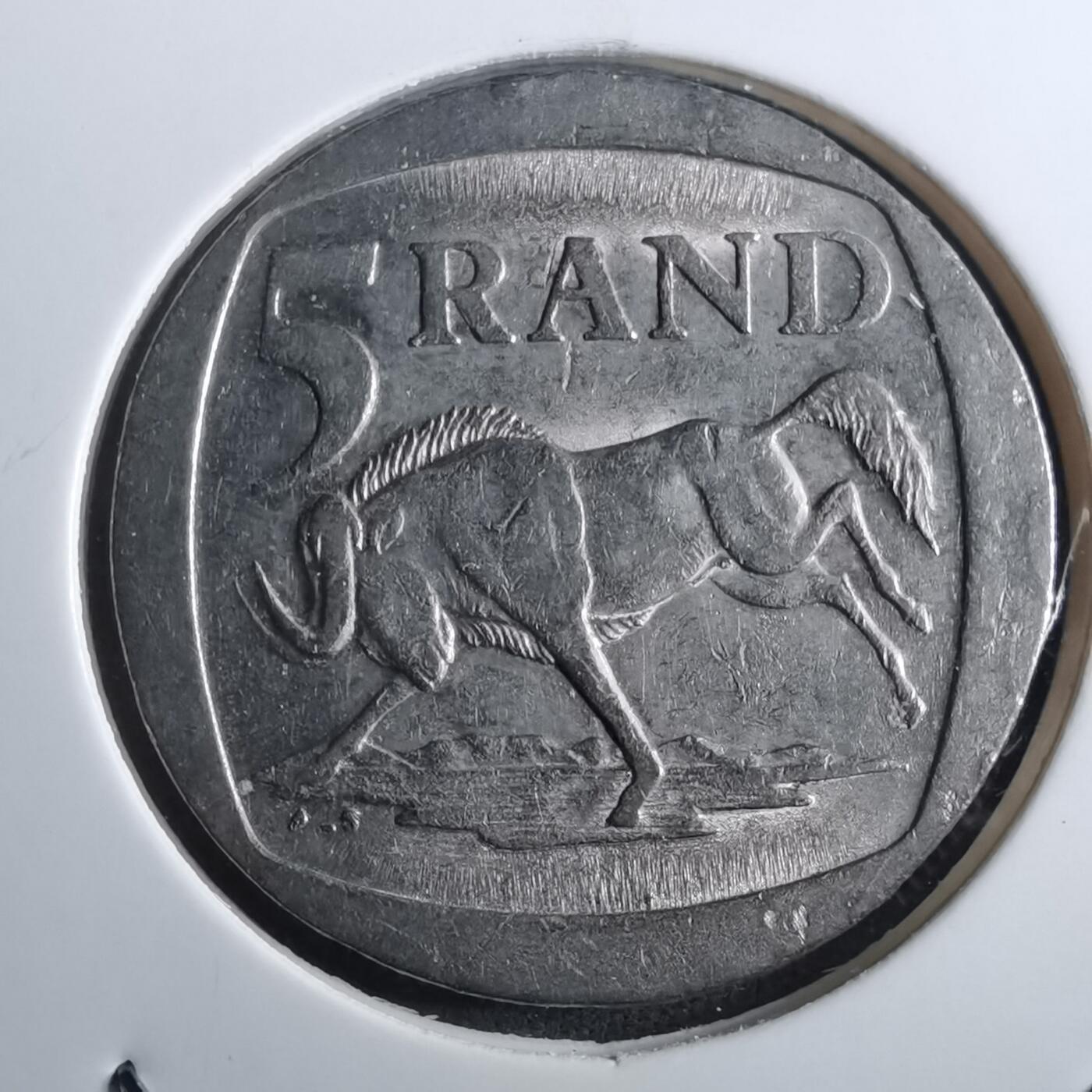 沼泽如烟--第910场 南非1995年5兰特