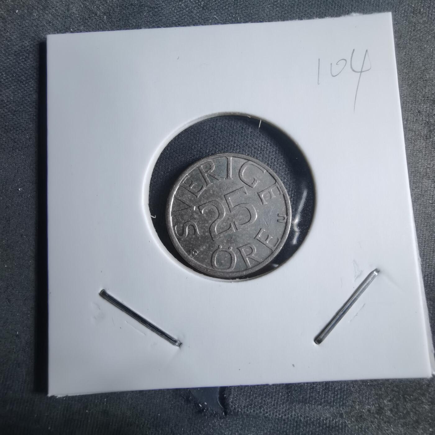 沼泽如烟--第909场 瑞典1979年25欧尔