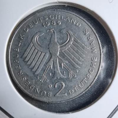 沼泽如烟--第909场 - 德国1989年2马克