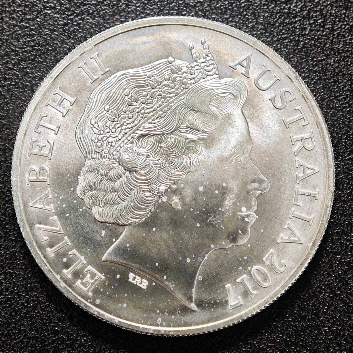 【德藏】世界币章拍卖第154期（拍品征集中~欢迎藏友联系） 2枚一组 2017年 澳大利亚生肖鸡年1元纪念银币 999银 直径约：40mm/枚；重1盎司 /枚