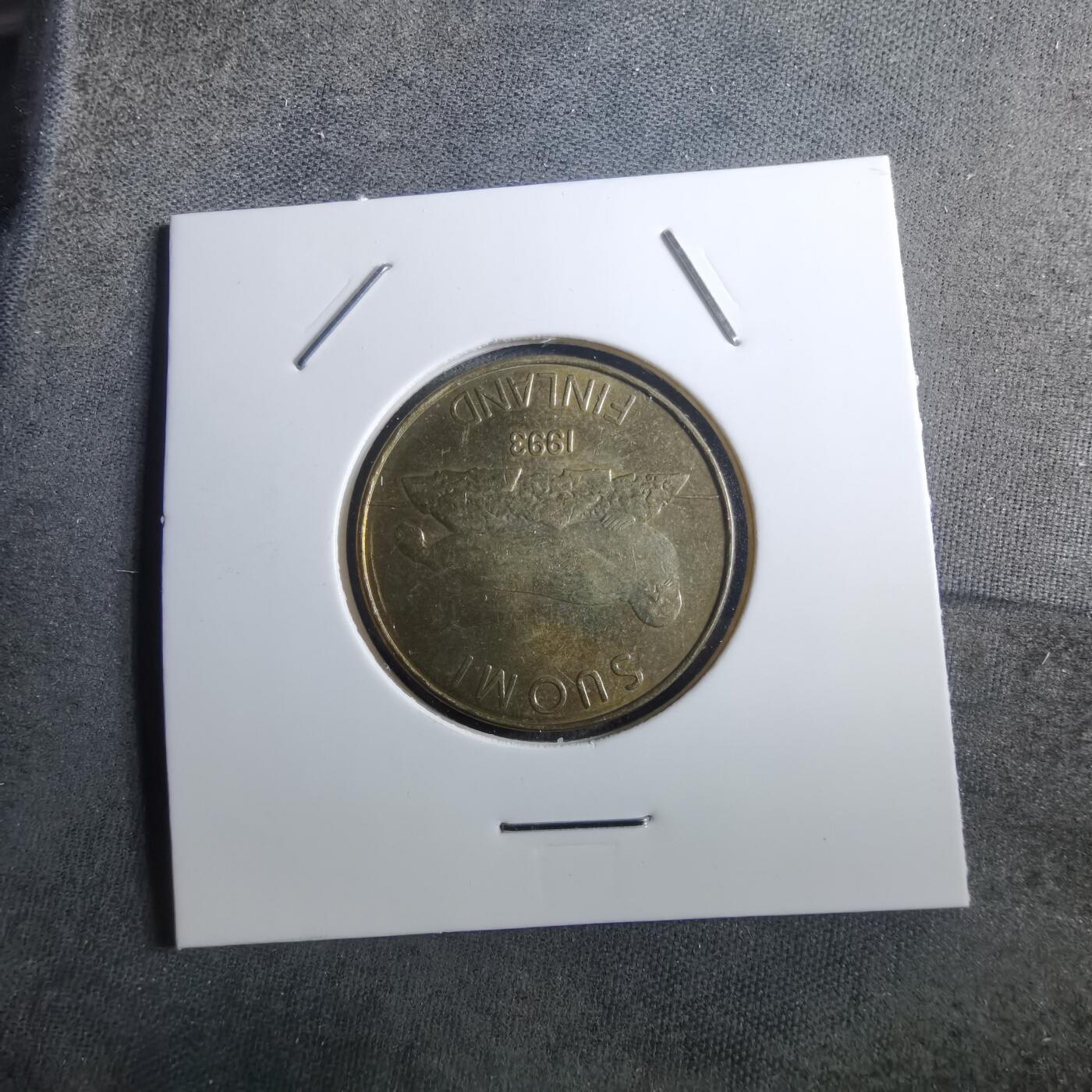 沼泽如烟--第910场 芬兰1993年5马克