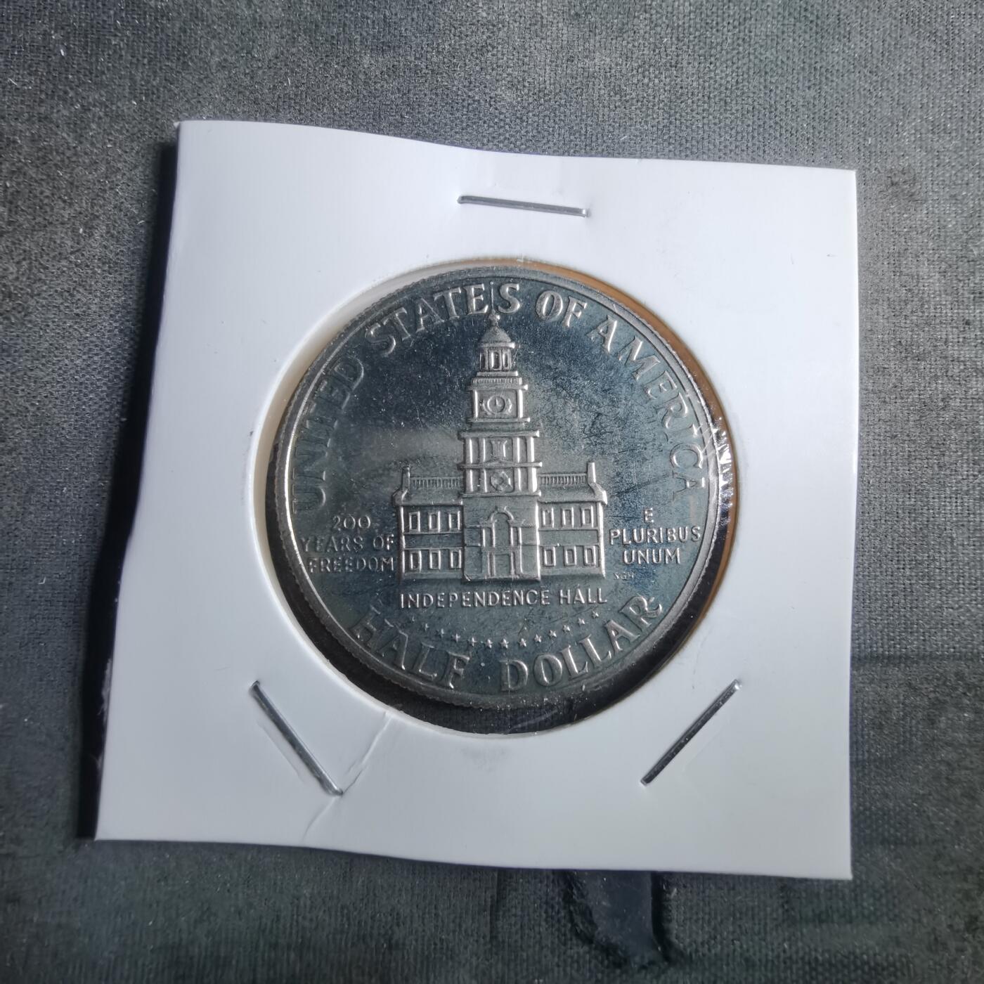 沼泽如烟--第910场 美国1976年精制半圆