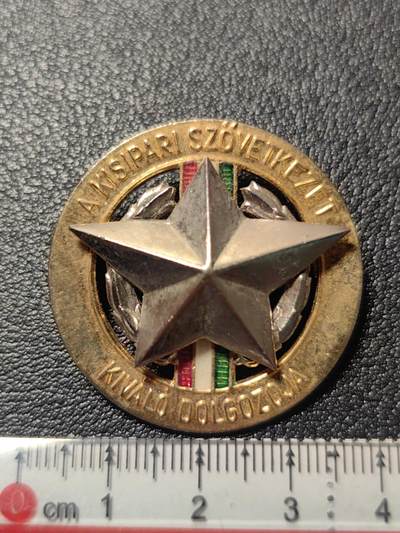 靖甫拍卖第十一场 - 匈牙利手工业优秀工人证章