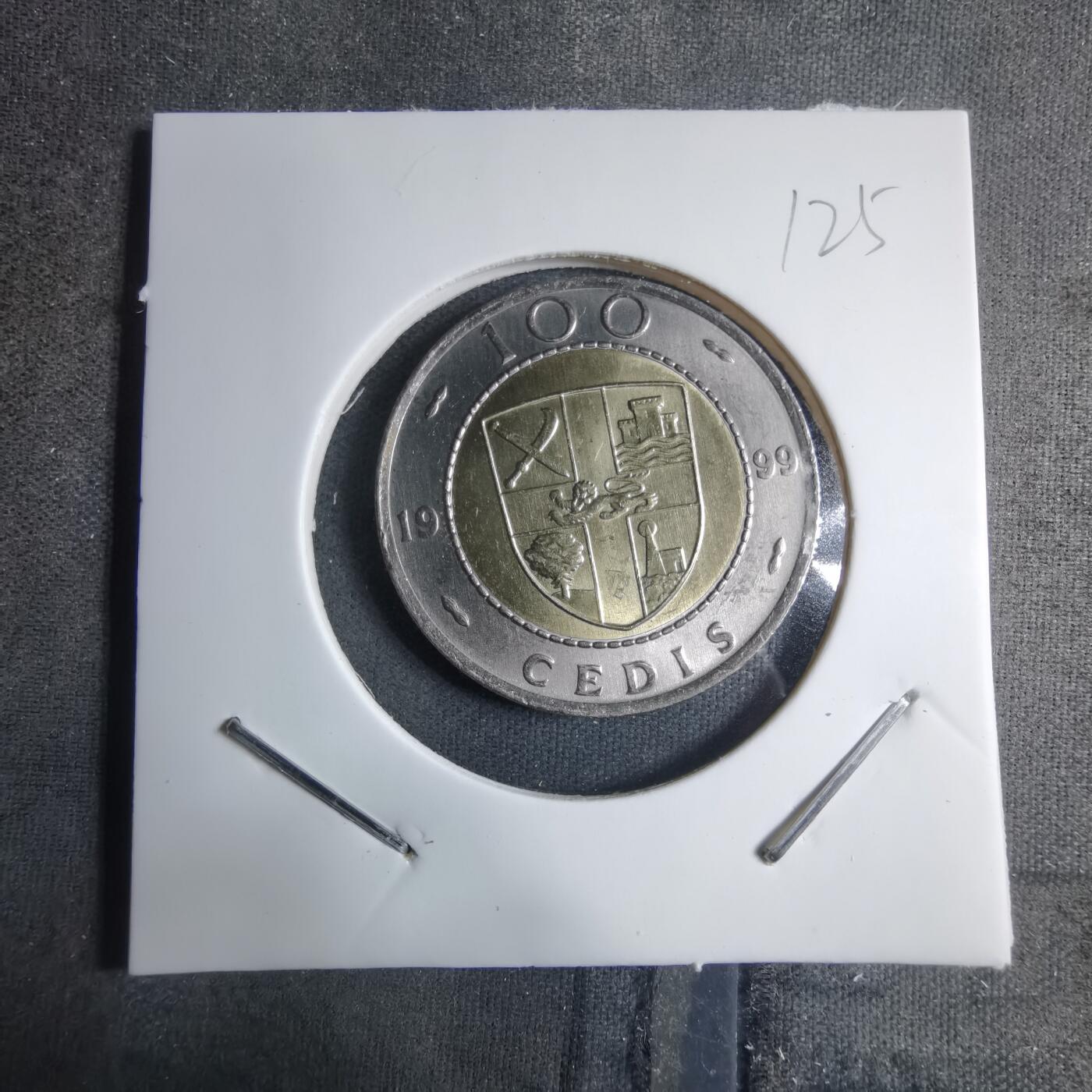 沼泽如烟--第909场 加纳1999年100塞地