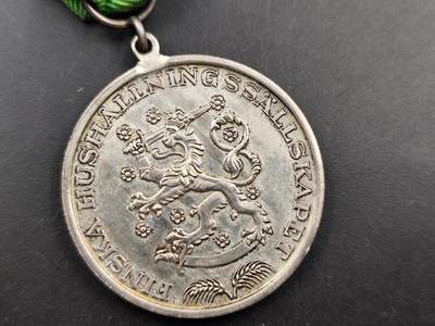 11月18日奖章钱币专场 - 芬兰作家协会银质奖章21.1g