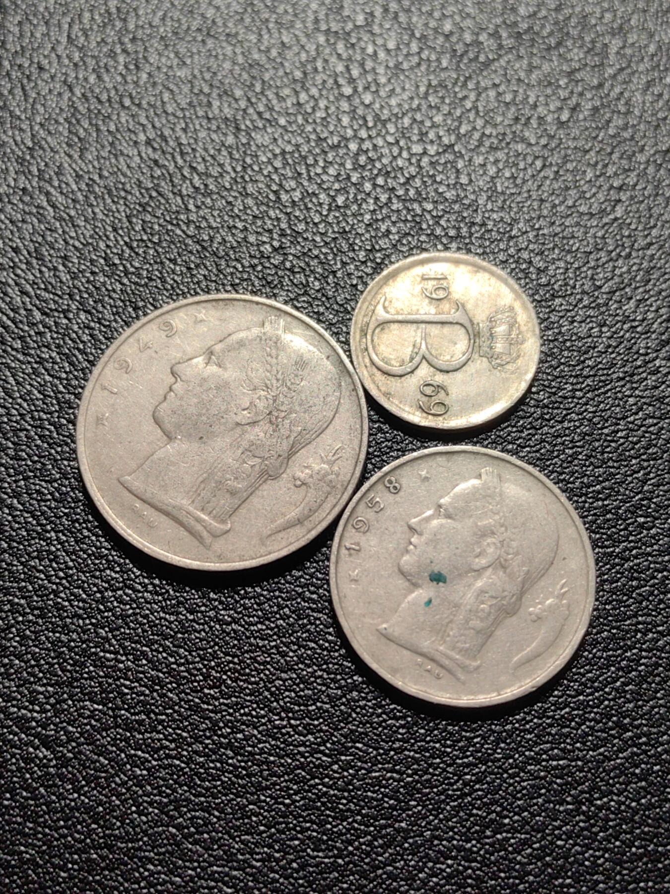 靖甫拍卖第十一场 比利时法郎三枚