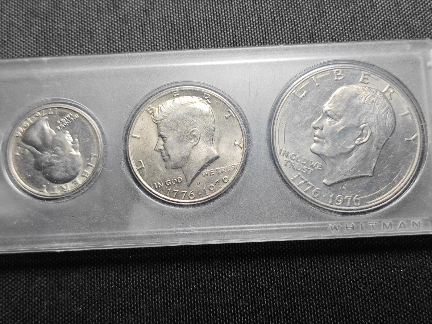 KK钱币收藏小铺 （套币 好品/批量散币 银币）专场  2月预留时间 周末发货  美国建国200周年纪念套币