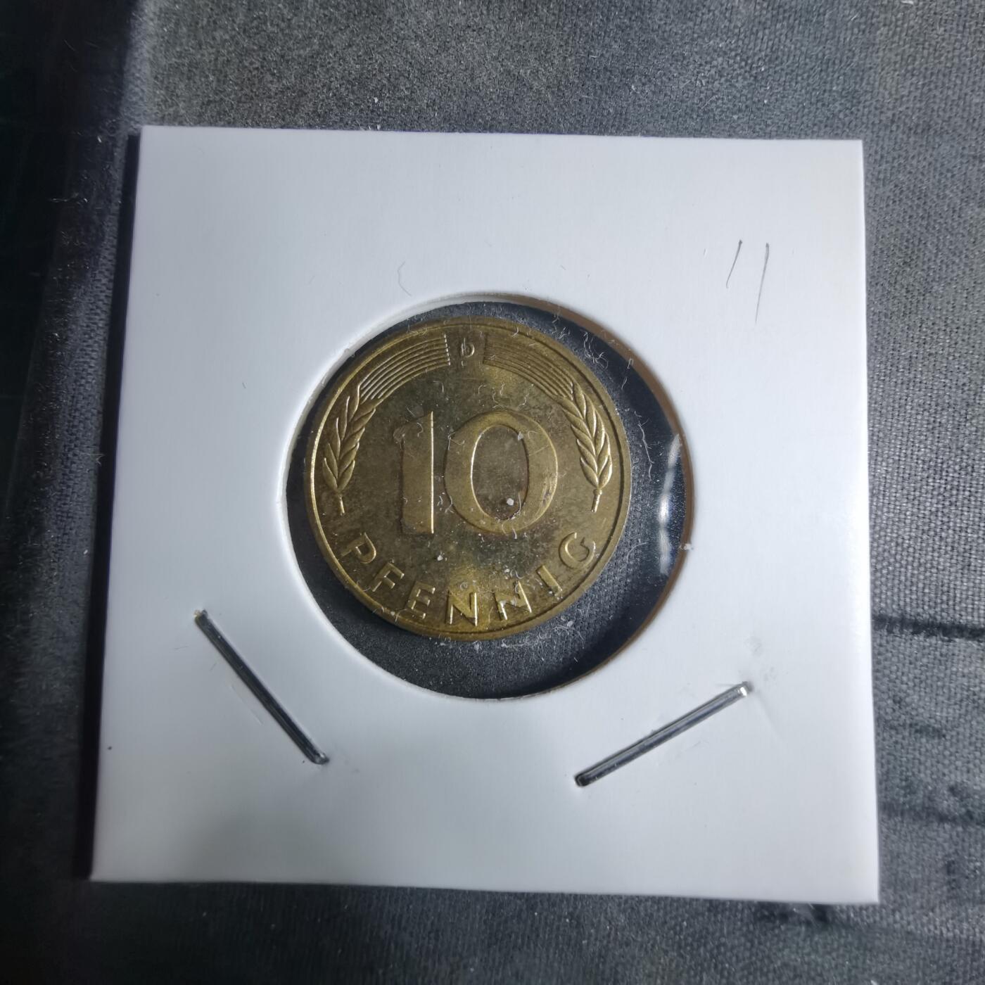 沼泽如烟--第909场 德国1989年10芬尼