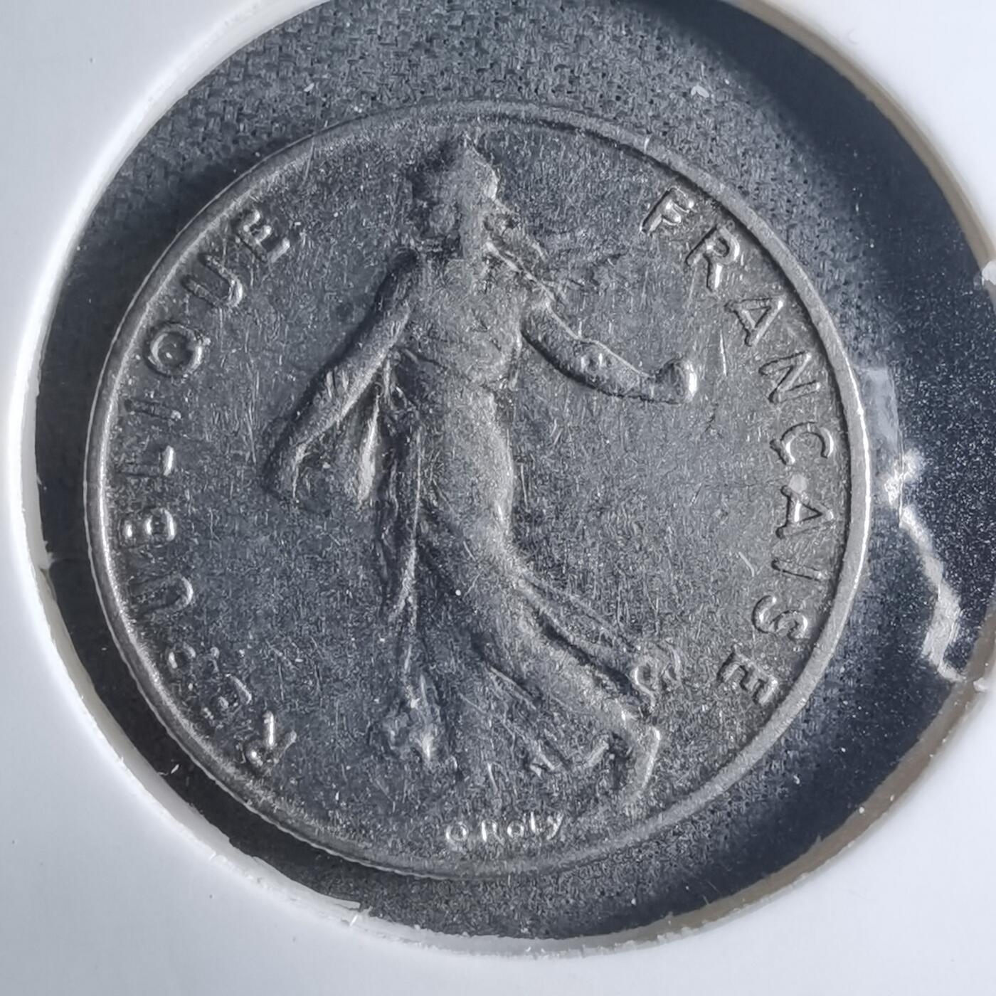 沼泽如烟--第909场 法国1987年半法郎