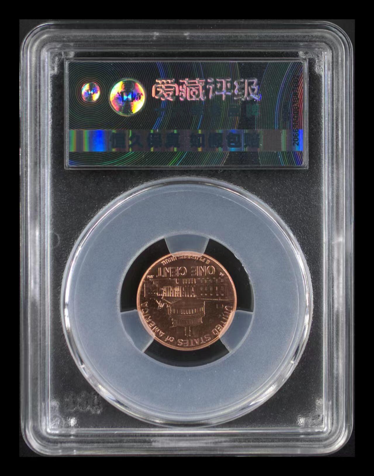 美国纪念币ACG评级 【国会山】美国林肯诞辰200周年铜币