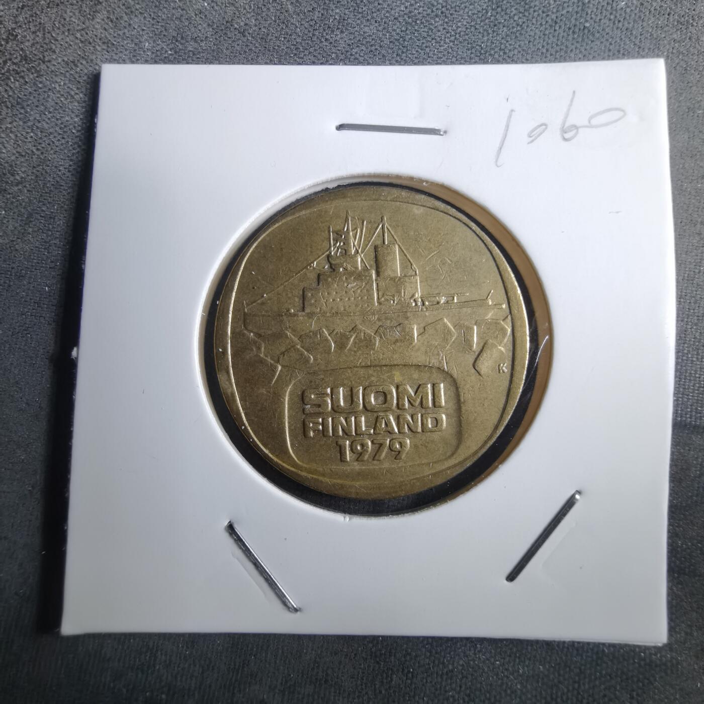 沼泽如烟--第910场 芬兰1979年5马克