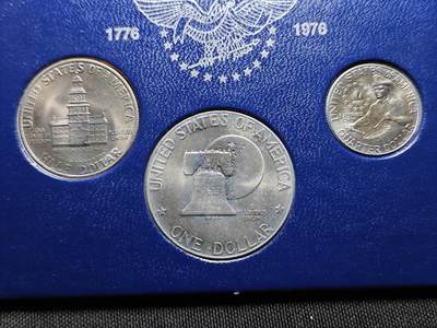 KK钱币收藏小铺 （套币 好品/批量散币 银币）专场  2月预留时间 周末发货 -  美国建国200周年纪念套币