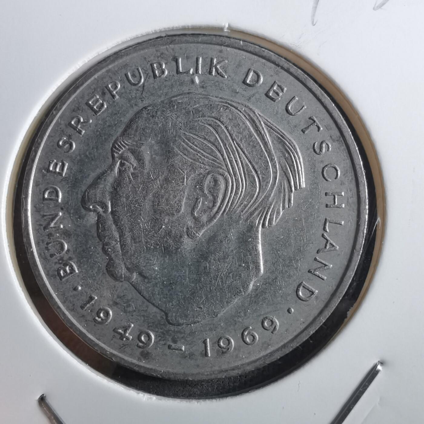 沼泽如烟--第910场 德国1973年2马克