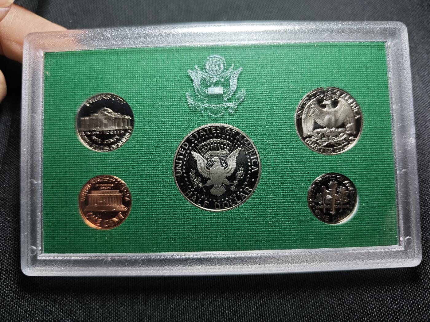 KK钱币收藏小铺 （套币 好品/批量散币 银币）专场  2月预留时间 周末发货  1998美国大小面值清年套币 精制币