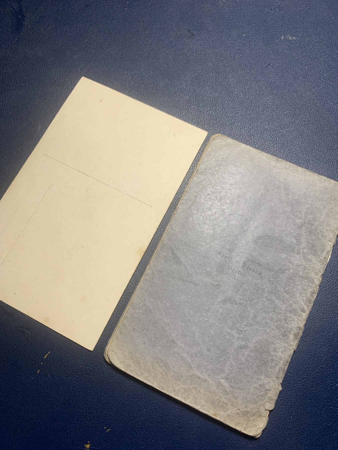 11月23日一战德章小拍场 一战帝德士兵证和老相片，很有历史气息