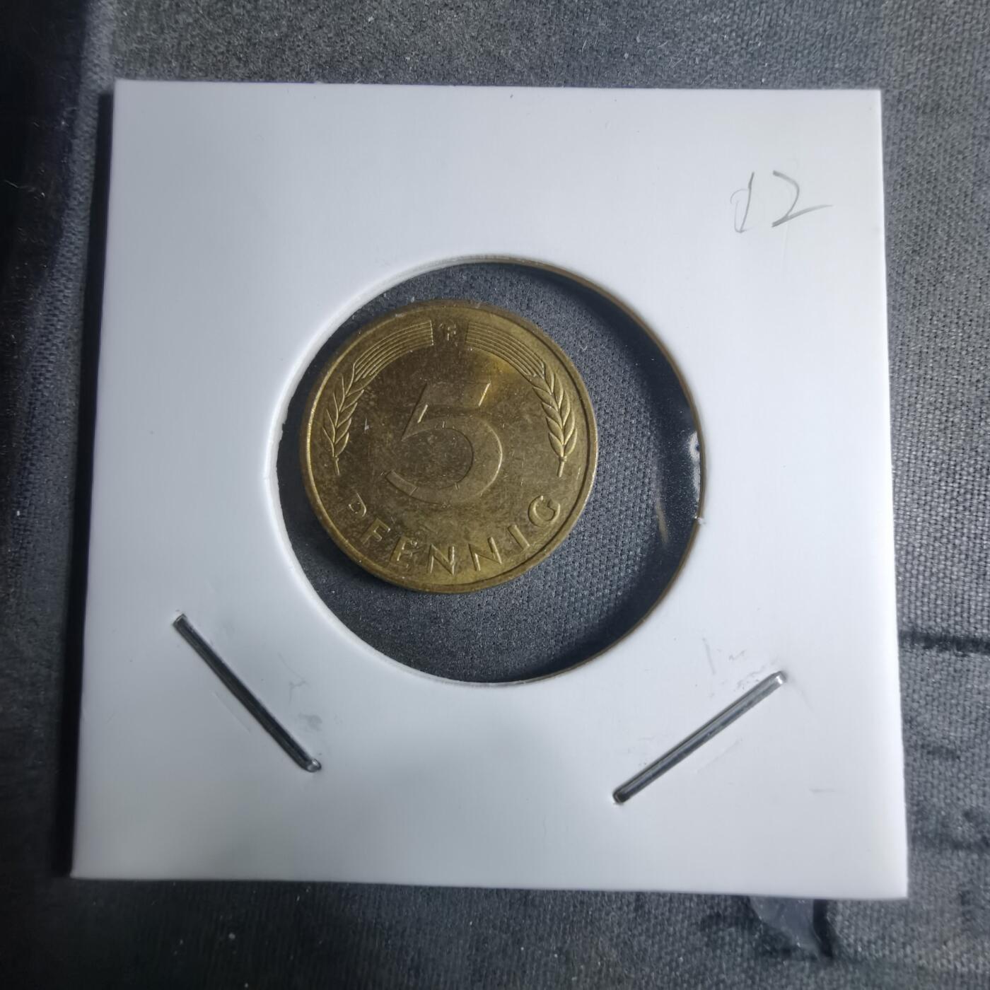 沼泽如烟--第909场 德国1989年5芬尼