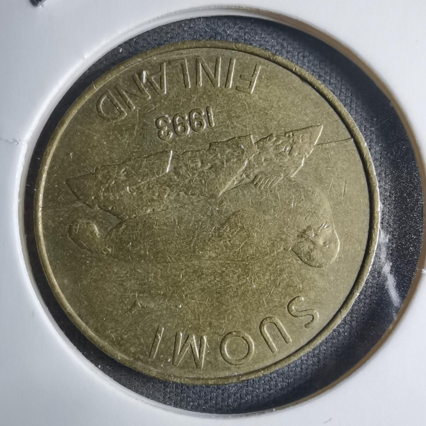 沼泽如烟--第909场 芬兰1993年5马克