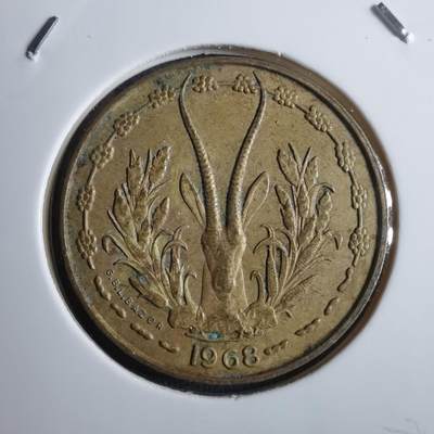 沼泽如烟--第910场 - 西非1968年10法郎