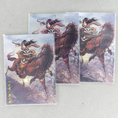 龙虎卡牌六四场 （无佣金，周六结拍，欢迎送拍） - 粗闪3张 卡德曼 谷粒-三色三娘（50）