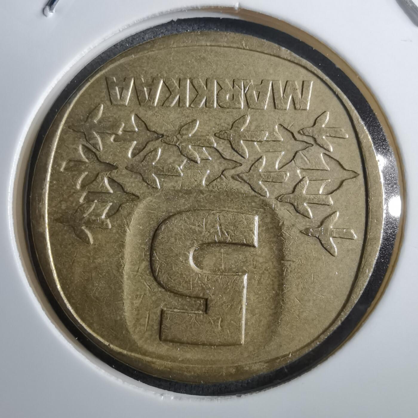 沼泽如烟--第910场 芬兰1979年5马克