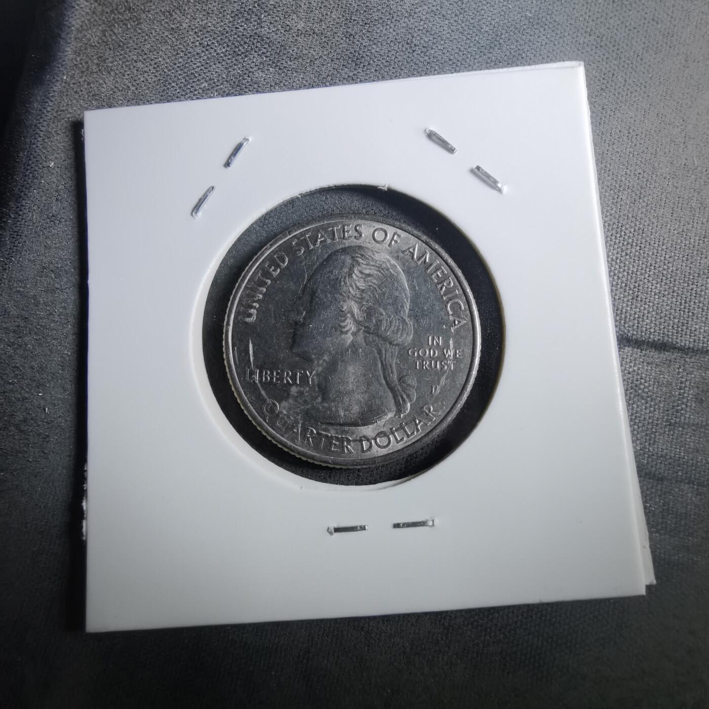 沼泽如烟--第910场 美国2019年25分纪念币