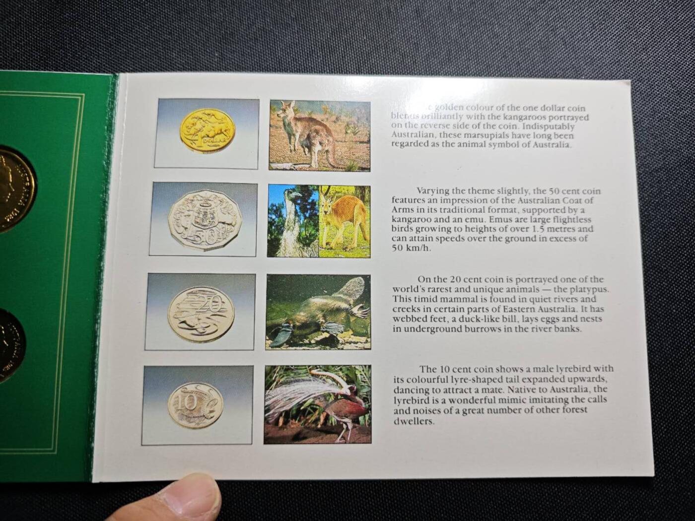 KK钱币收藏小铺 （套币 好品/批量散币 银币）专场  2月预留时间 周末发货  1985澳大利亚清年一套