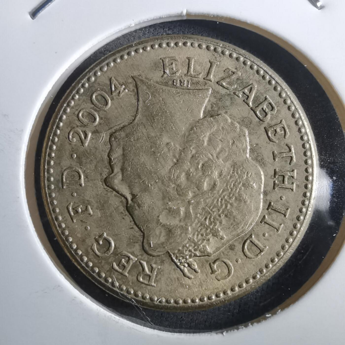 沼泽如烟--第910场 英国2004年一磅