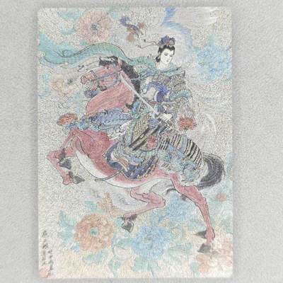 龙虎卡牌六四场 （无佣金，周六结拍，欢迎送拍） - 粗闪卡 星宿文创 王涌喆-扈三娘