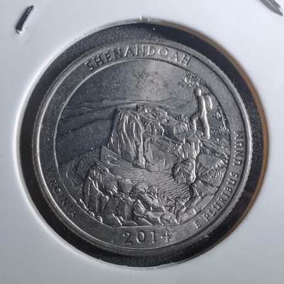 沼泽如烟--第910场 - 美国2014年25分纪念币