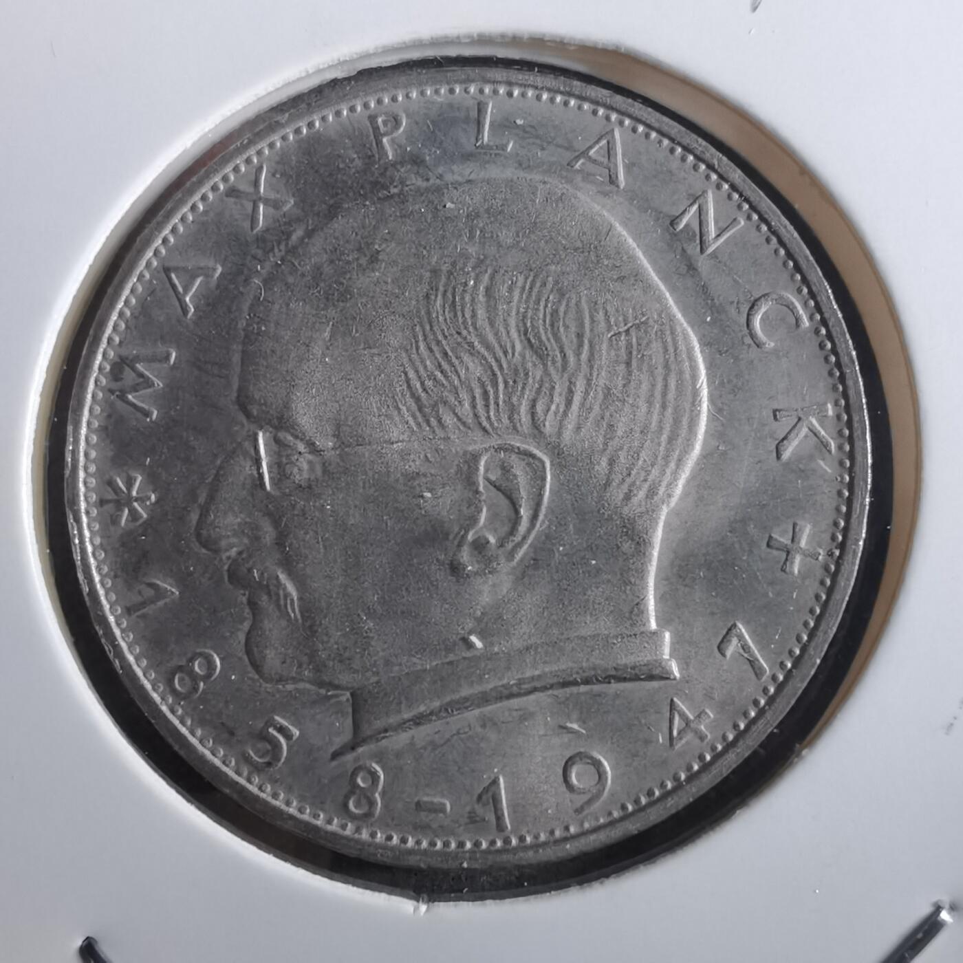 沼泽如烟--第910场 德国1971年2马克