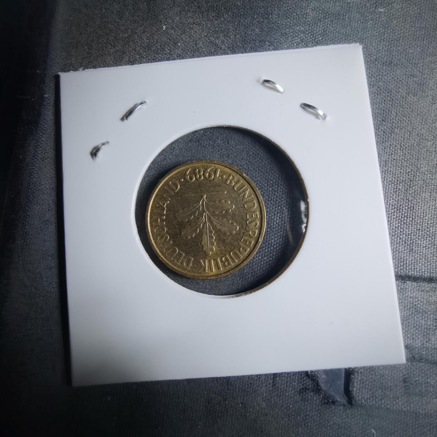 沼泽如烟--第909场 德国1989年5芬尼