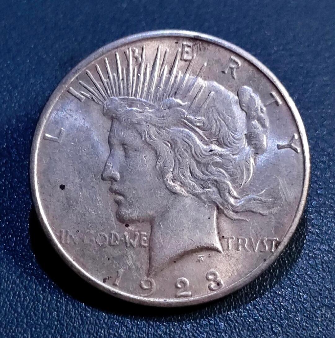 1923年美国S版自由女神/和平鹰一美元银币