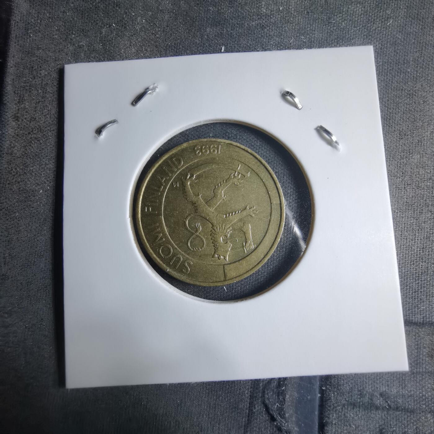 沼泽如烟--第909场 芬兰1993年1马克