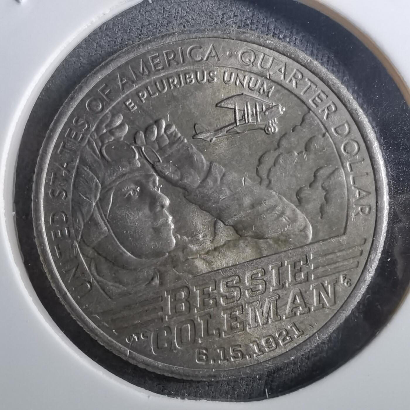 沼泽如烟--第910场 美国2023年25分纪念币