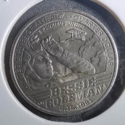 沼泽如烟--第910场 - 美国2023年25分纪念币