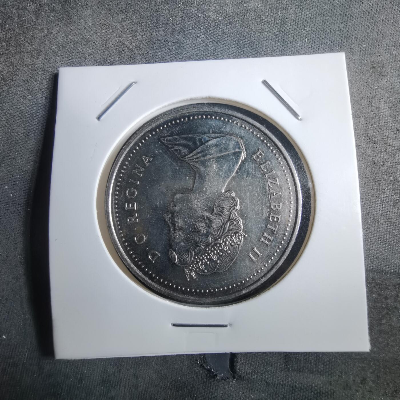 沼泽如烟--第910场 加拿大1986年一元