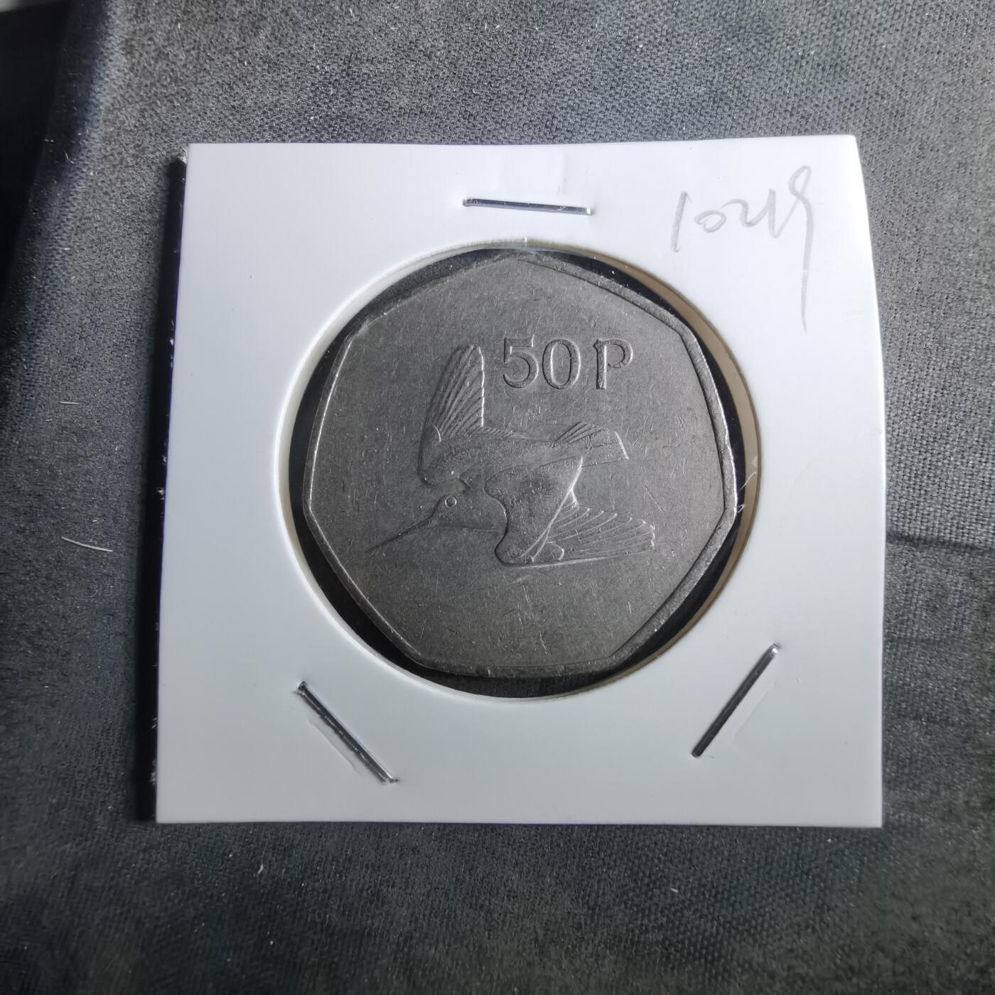 沼泽如烟--第910场 爱尔兰1982年50便士