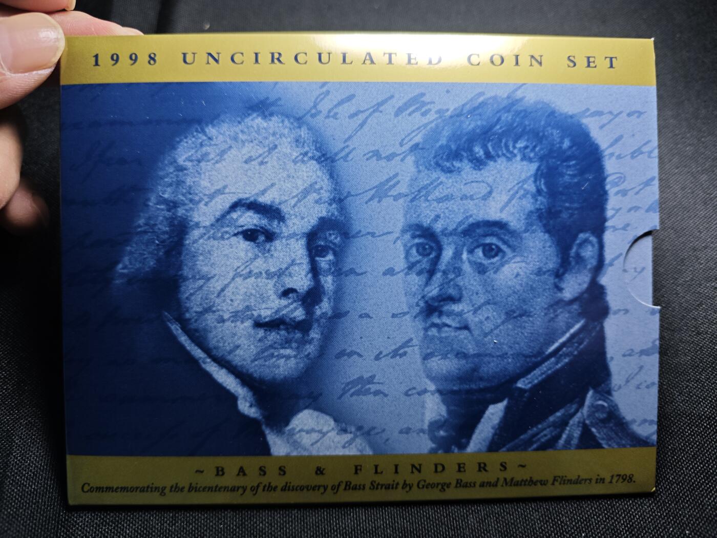 KK钱币收藏小铺 （套币 好品/批量散币 银币）专场  2月预留时间 周末发货  1998澳大利亚大小面值清年套币 主题套册