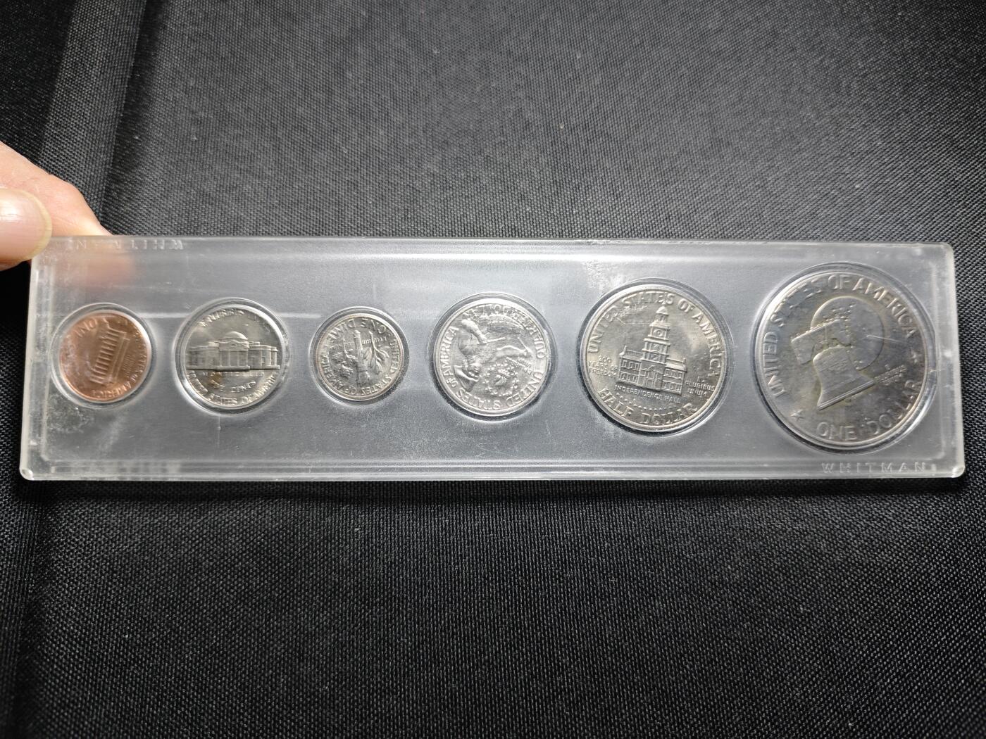 KK钱币收藏小铺 （套币 好品/批量散币 银币）专场  2月预留时间 周末发货  美国建国200周年纪念套币