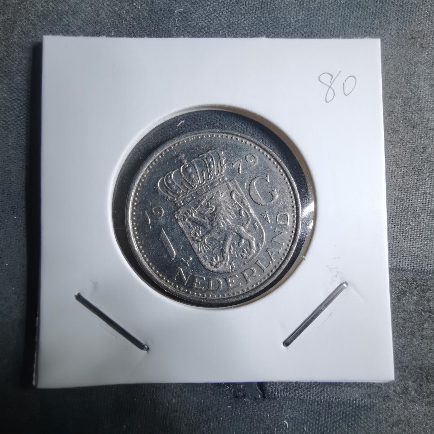 沼泽如烟--第909场 荷兰1979年1盾