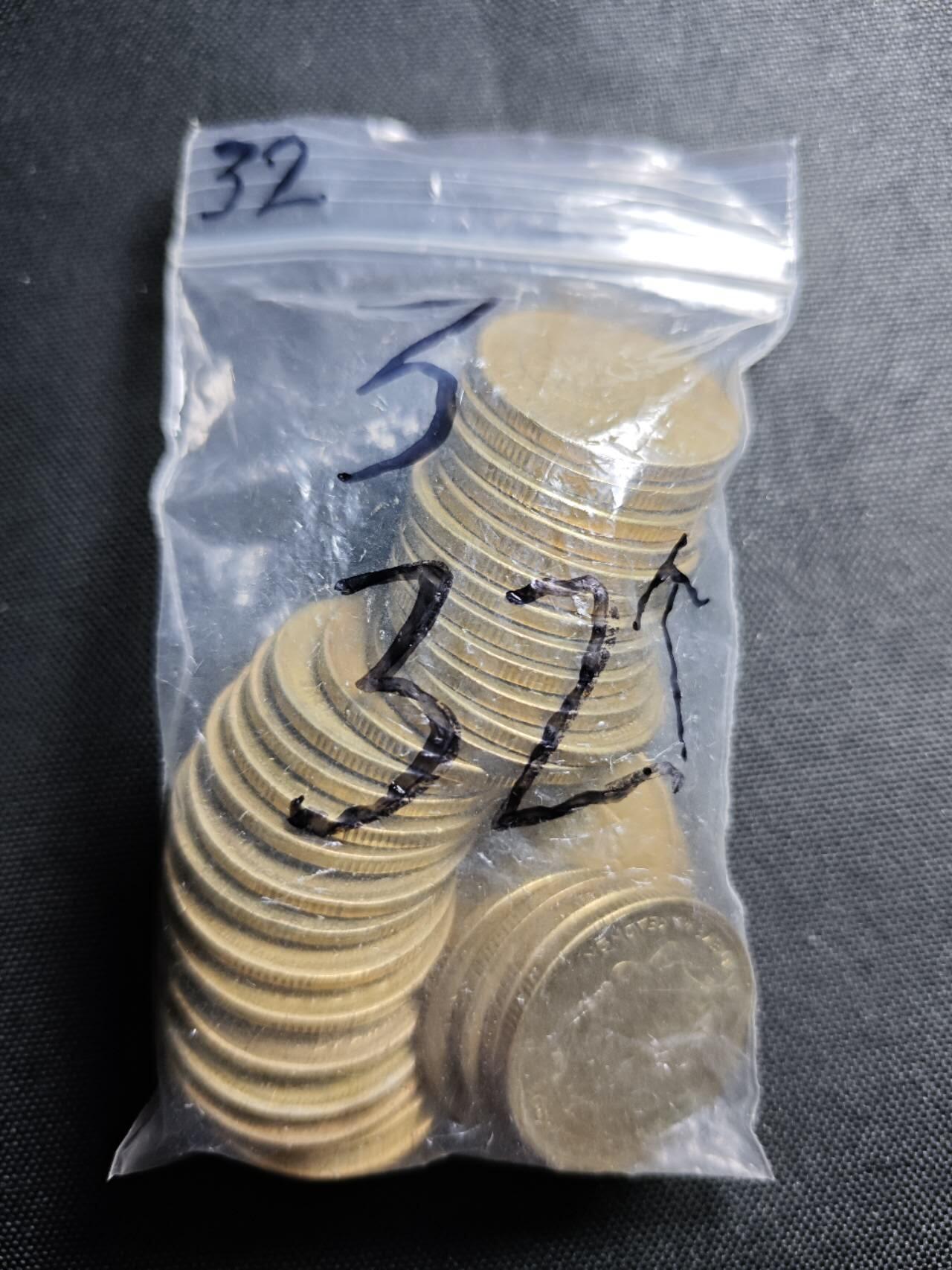 KK钱币收藏小铺 （套币 好品/批量散币 银币）专场  2月预留时间 周末发货  希腊100德拉克马一组32枚！