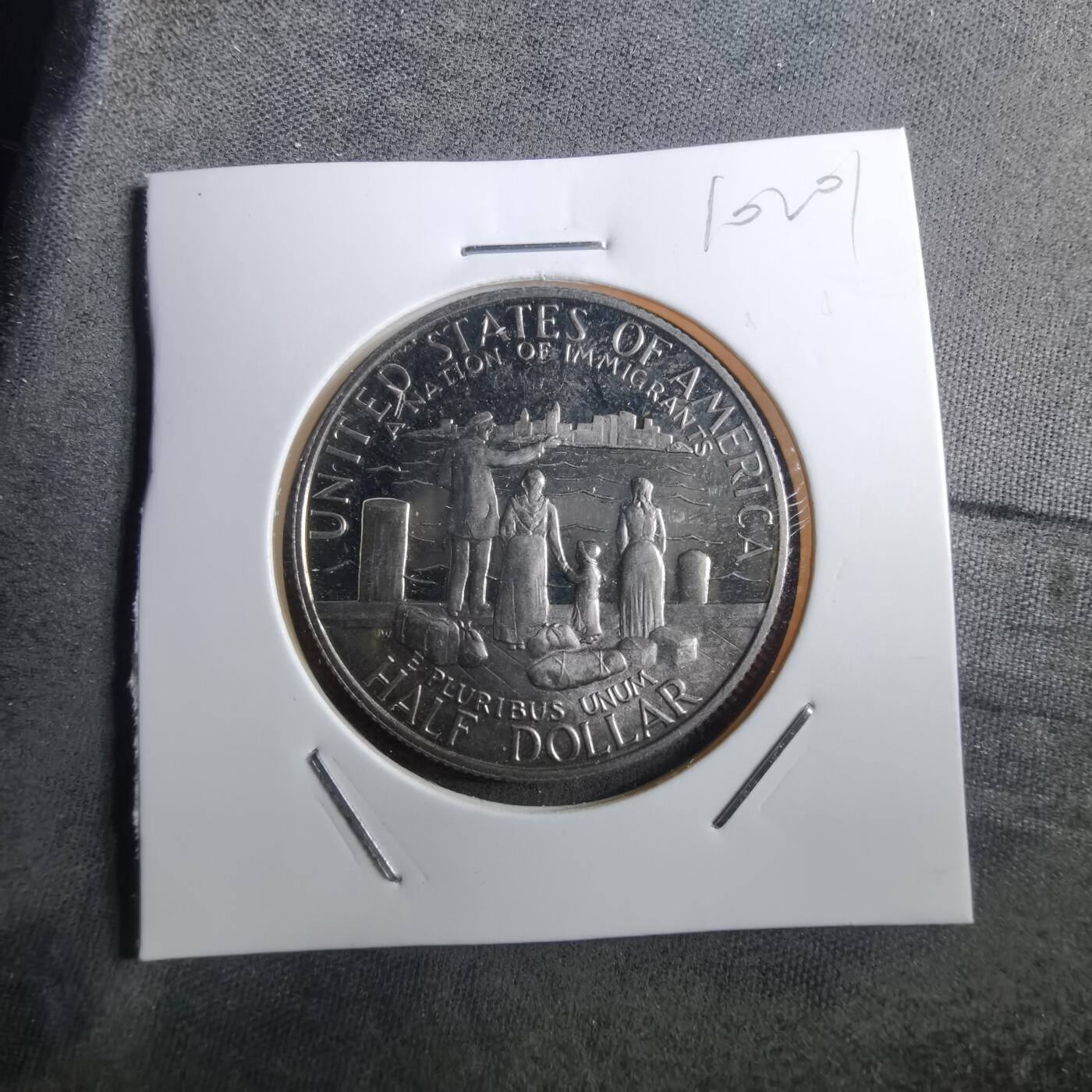 沼泽如烟--第910场 美国1986年半圆纪念币